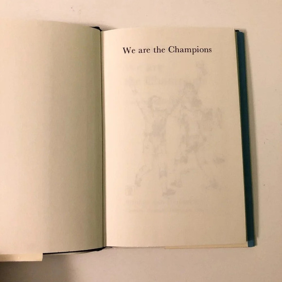 Vintage 1978 We Are The Champions by Sean McCann Hodder and Stoughton HC  Book - Picture 12 of 16